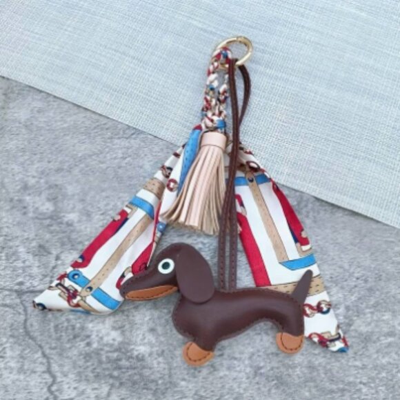 BOUTIQUE DOG AND SCARF BAG CHARM - Picture 4 of 4
